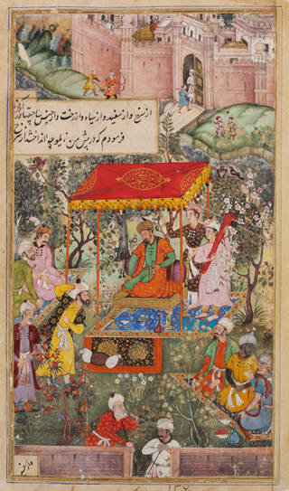 Indian-yellow-Mughal1 miniature