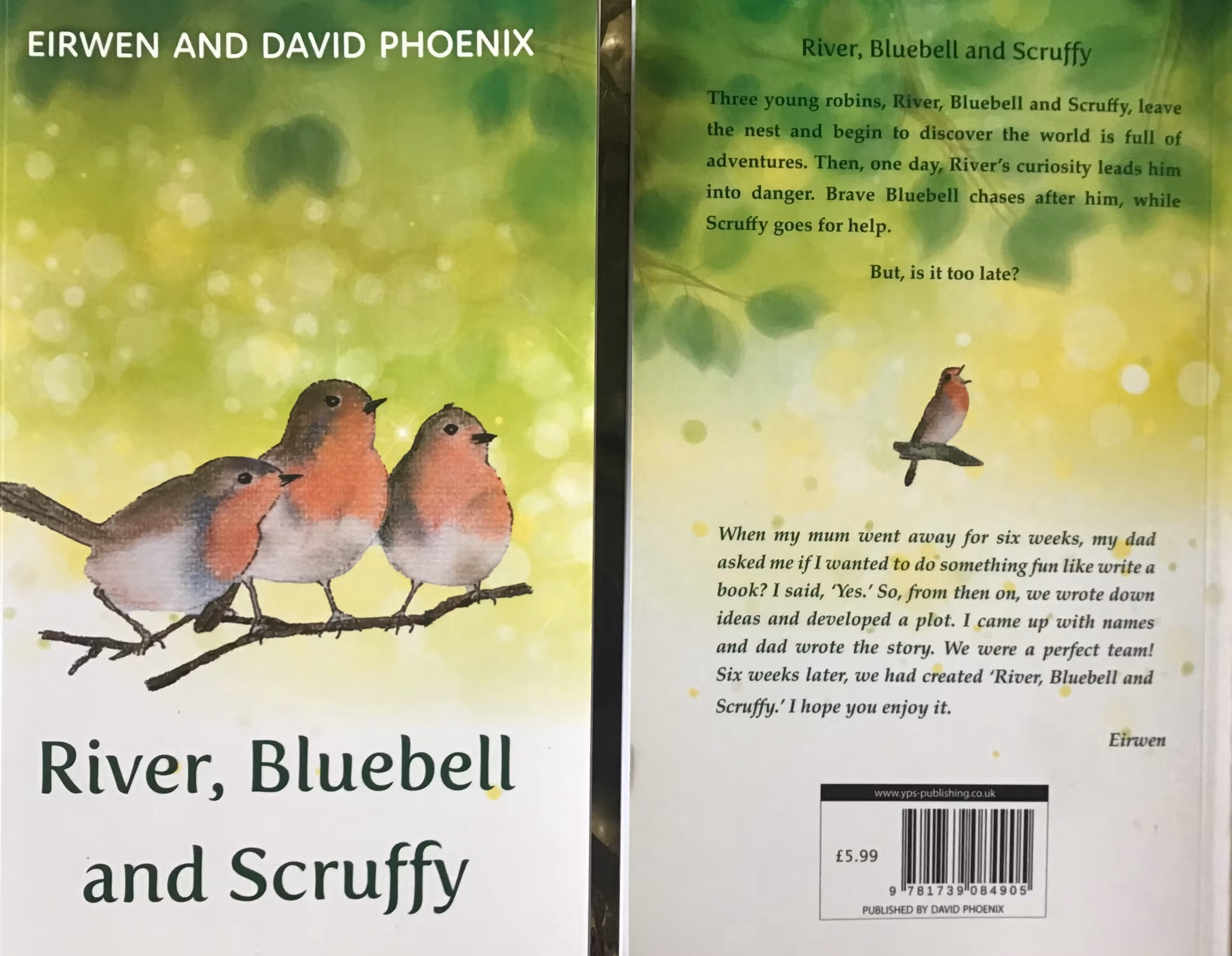 River, Bluebell and Scruffy